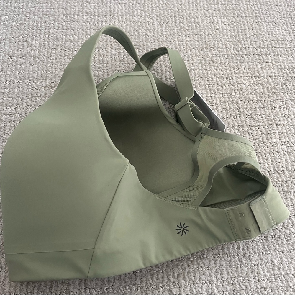 Athleta Olive Green Sports Bra - Picture 4 of 5